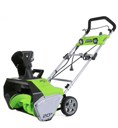 Greenworks electric snowthrower

